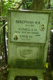 Буберман Ф. Я., Москва, Востряковское кладбище